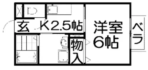グランドソレイユ【2階】の間取り