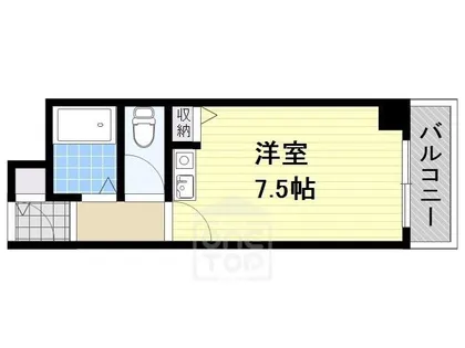 サンフォレスト新中条【1階】の間取り