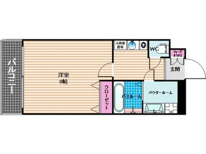 ビエラコート大橋【6階】の間取り