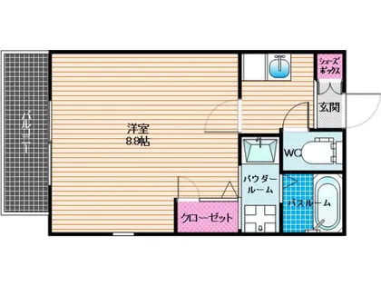 リブレア相生町 C棟【2階】の間取り