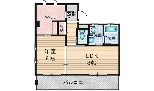Ken’House【4階】の間取り