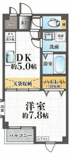 大阪府大阪市鶴見区今津南1丁目【マンション】の間取り