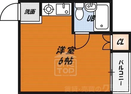 ハイツオーキタ目垣【3階】の間取り