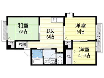 エル・ミズオ【1階】の間取り