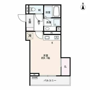 ONE’S (ワンズ)【2階】の間取り