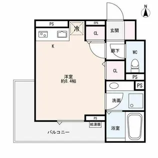 ONE’S (ワンズ)【1階】の間取り