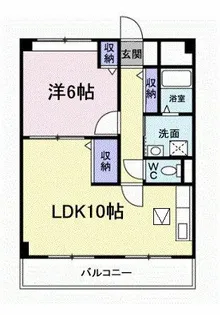 シャルマンヴィラ【1階】の間取り