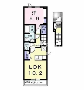 グランド ソレイユ【2階】の間取り