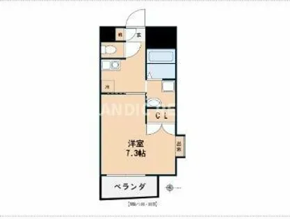 ケイ・ガリアーノ【3階】の間取り