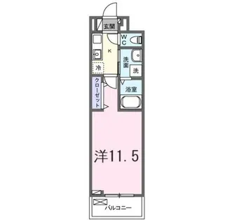 たばさはうすⅡ【3階】の間取り