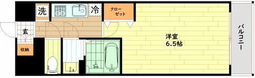 LUMINOUS放出【3階】の間取り