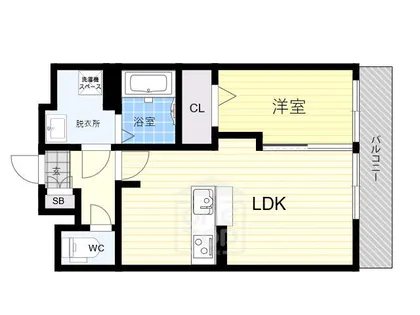 ボナール水尾【3階】の間取り