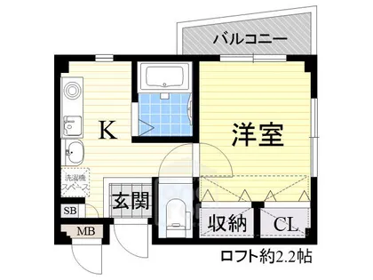 フォルム千里丘【3階】の間取り