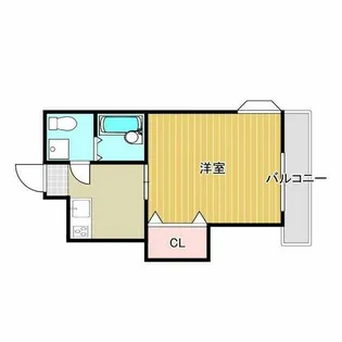 第9薩摩マンション【4階】の間取り