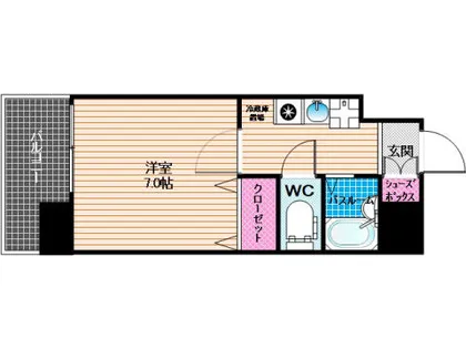 アーバン遊大橋【4階】の間取り