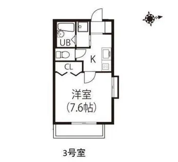 リブレア春日公園棟A【1階】の間取り