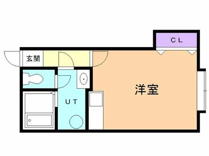 1Rの間取り画像