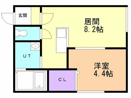 レオーネ・コリーナ【105号室】の間取り