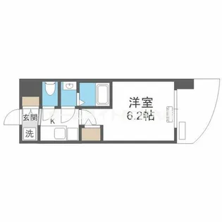 Alivis放出【4階】の間取り