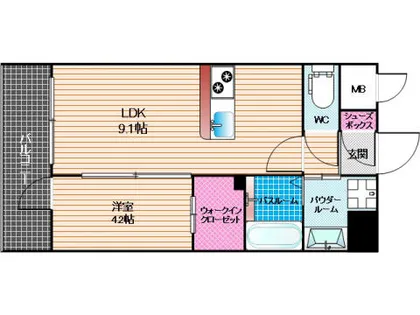 リピット【2階】の間取り