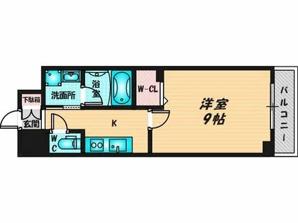 ボン メゾン【2階】の間取り