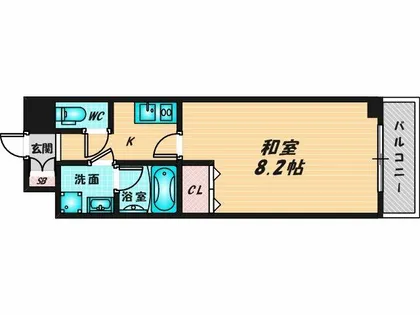 SA-COURT【7階】の間取り