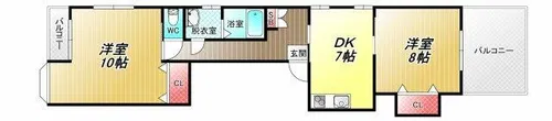 辻ビル【3階】の間取り