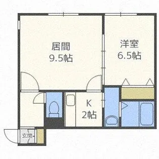 PLATA FAZ【202号室】の間取り