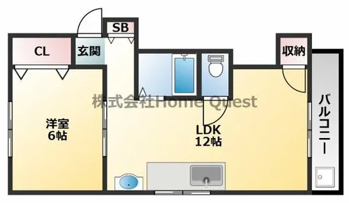 ロアール金岡B棟【3階】の間取り