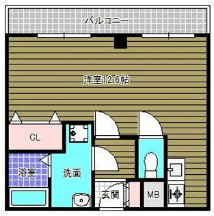 Grow Gold【2階】の間取り