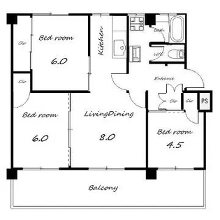 ヴィラナリー加東32号館【227号室】の間取り