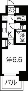 メイクス名駅南Ⅱ【3階】の間取り