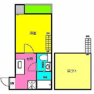 VIDA大同【105号室】の間取り