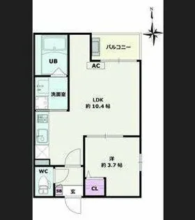 Jack tayaⅡ【1階】の間取り