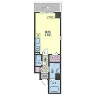 リゾナーレ・マルノウチ【9階】の間取り