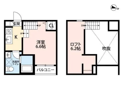キートス三宅【101号室】の間取り