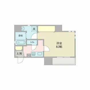 K Smart Imaike【3階】の間取り