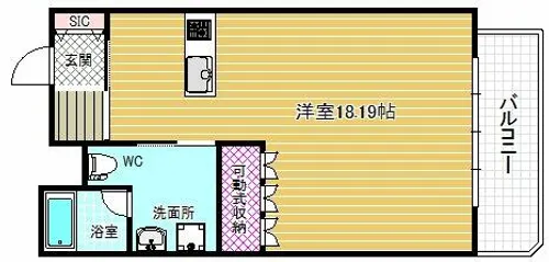 R’z Village S棟【2階】の間取り