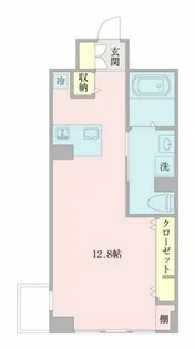 RIDGE北堀江【4階】の間取り
