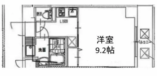 S-FORT都島KERS【2階】の間取り