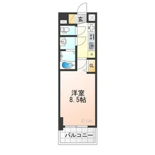 プレデコート西京極【1階】の間取り
