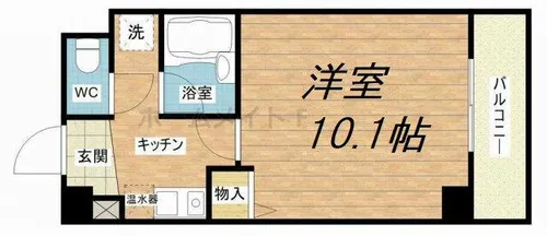 TM南森町【7階】の間取り
