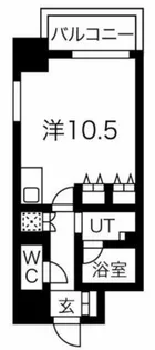 アプリーレ堺筋本町【8階】の間取り