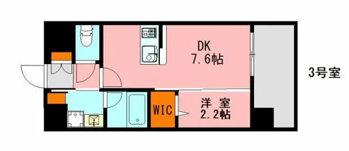LANDIC 03152【8階】の間取り