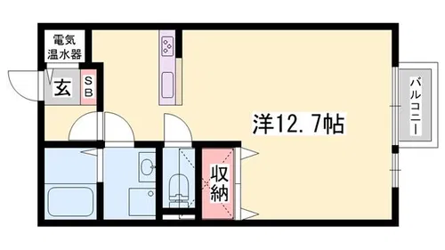 グランマーシーマサノA棟【102号室】の間取り