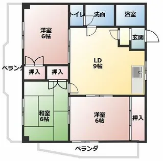 第二メゾンショーホー【306号室】の間取り