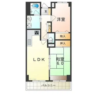 PRIME COURT【2階】の間取り