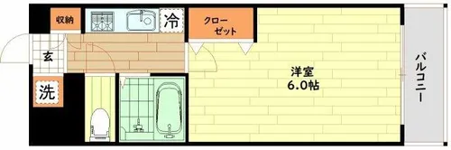 ForYou塚本【5階】の間取り