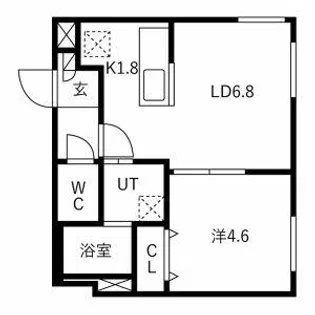 (新築)A2 菊水【1階】の間取り