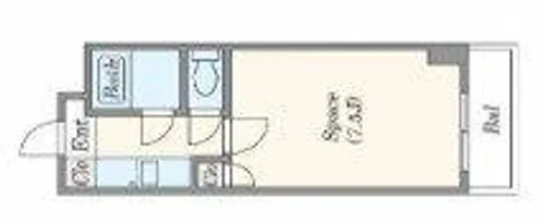 ステューディオ46【109号室】の間取り